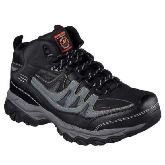 Skechers Shoes Skechers Work Leather Steel Toe Electrical Hazard Safe Boots Poshmark